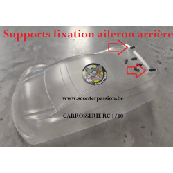 Kit 2 renforts interne fixation aileron voiture rc 1/10 à vendre belgique magasin rc