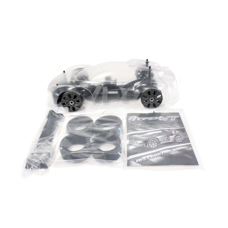 Rc auto GT 1/8 Hobao Hyper VTE On-Road Brushless  - Kit versie te koop rc winkel belgie