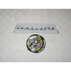 Chassis achterplaat "Lambretta" wit LI serie 3