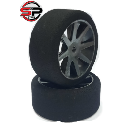 Set 2 schuimbanden ACHTERAAN 37° Shore - RC Auto 1/10 - SP TYRES te koop belgie rc winkel