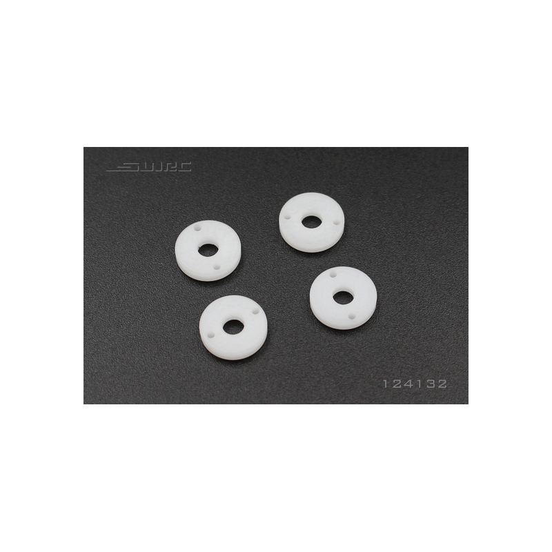 Kit 4 pistons Ø11mm amortisseur voitures RC 1/10 SNRC - 2 TROUS