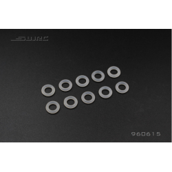 Kit 10 joints orings silicone 6X1,5mm étanchéité amortisseur voitures RC 1/10 SNRC