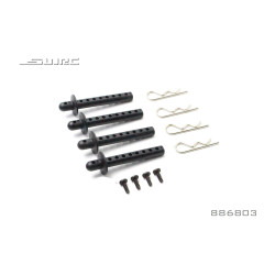 Kit montants PLASTIC montage carrosserie voiture rc SNRC GT 1/8