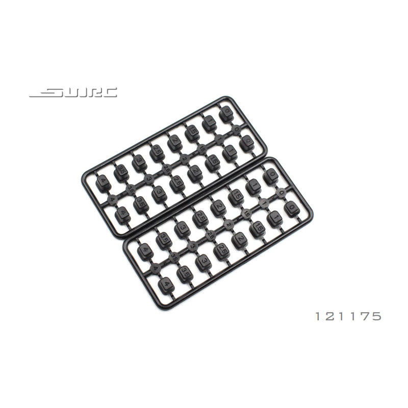 Kit cales pincement ouverture geométrie châssis voiture SNRC R3 PRO V2 à vendre belgique france