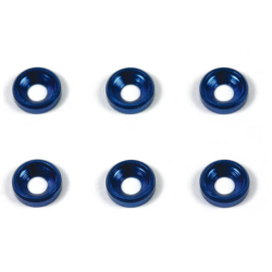 Rondelles set CNC  3mm - ALUMINIUM BLAUW te koop belgie modelbouw rc
