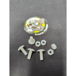 Set 4 nylon schroeven  +...