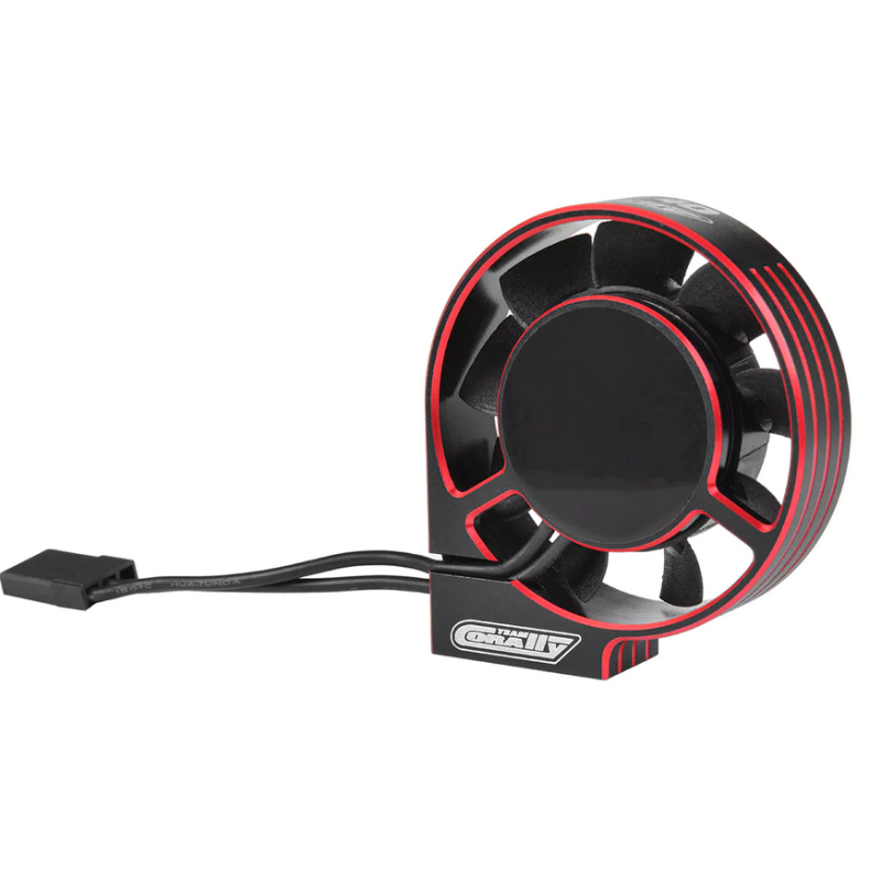 Ventilateur Ø 40mm CORALLY ULTRA RAPIDE 25.000 t/min - NOIR / ROUGE à vendre belgique magasin modélisme rc liege
