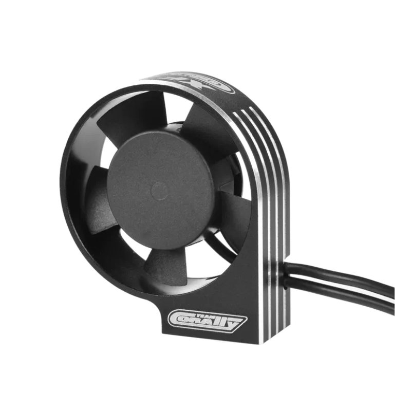 Koelingfan Ø 40mm CORALLY ULTRA SPEED 15.000 t/min - ZWART / GRIJS