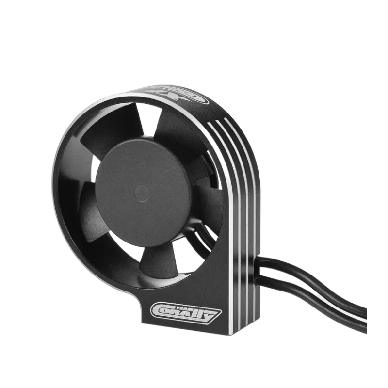 Koelingfan  Ø30mm CORALLY ULTRA SPEED 29.000 t/min - ZWART / GRIJS