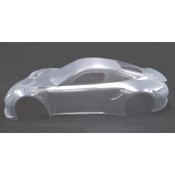 Body carrosserie rc auto 1/5 Porsche GT3 ST THREE PERFORMANCE - 1,5mm - 505 mm - EFRA 5077/25 - PRECUT Mecatech