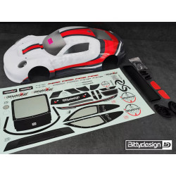 carrosserie voiture rc bittydesign 1/7 hobao arrma snrc à vendre magasin modélisme belgie