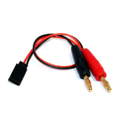 Laadkabel banana 4mm tot JR