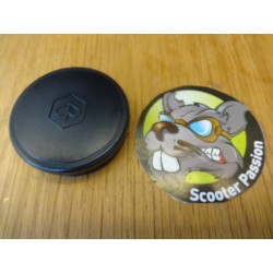Couvercle/cache compteur  NOIR Ø 49/52mmpour guidon Vespa V50/N/L/R/S/Revival /90/R/100