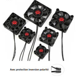 Ventilateur 35X35X10 mm RED...