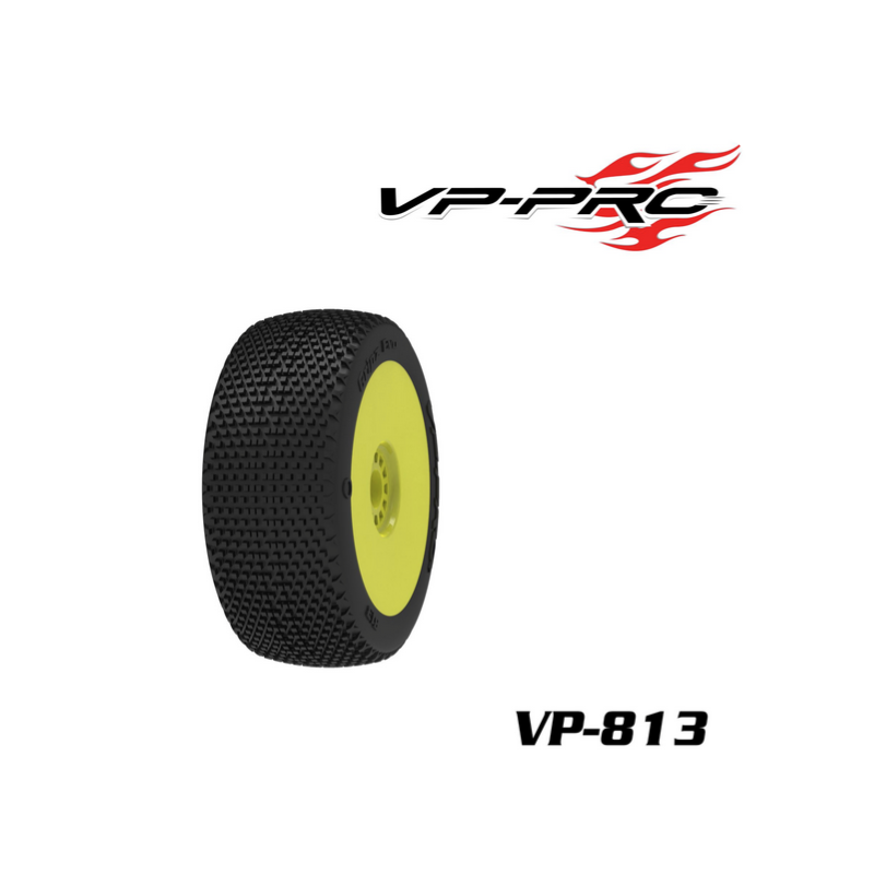 pneus 1/8 BUGGY GPRIPZ EVO VP PRO montés collés sur JANTES JAUNES vp pro belgique france magasin modélisme