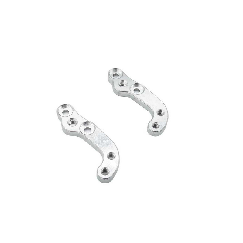 Set 2 ALUMINIUM steunen stuur king pin plate rc auto Genius GTC8.23