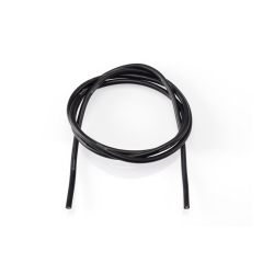 Câble silicone - 13 AWG - NOIR