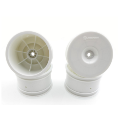 Set 2 velgen 2.2" buggy 1/10 4X2 en 4X4 - ACHTERAAN - WIT te koop winkel rc belgie genk roeselare houthalen