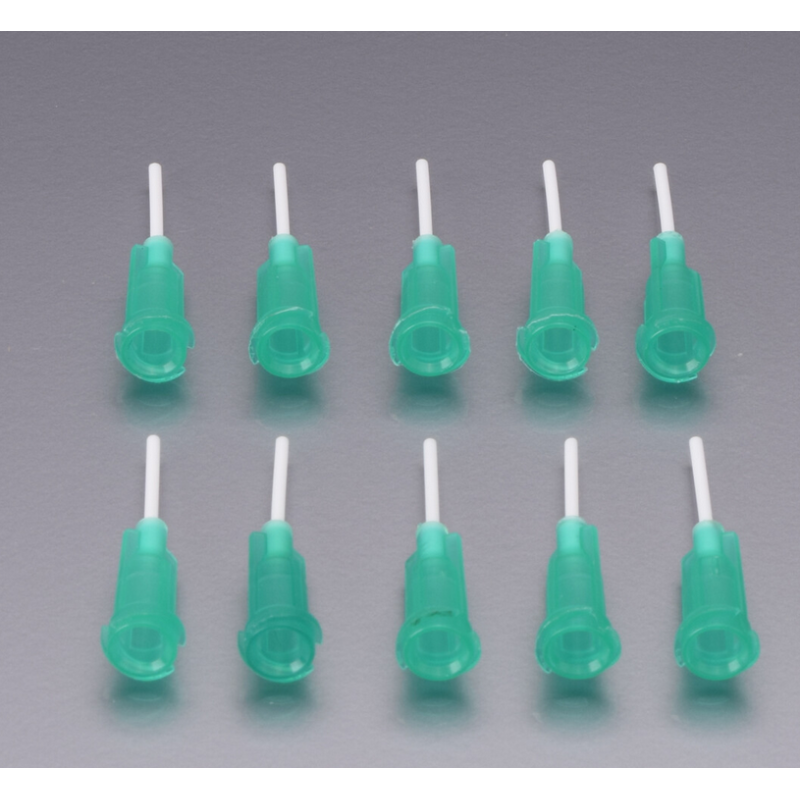 Kit 10 applicateurs pour colle VISCOSITE MOYENNE pneus voitures rc - SOUPLE - DROIT