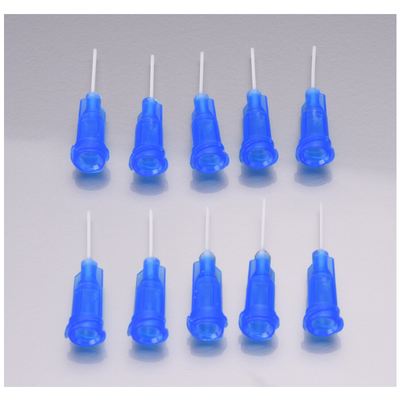 Kit 10 applicateurs pour colle VISCOSITE FINE pneus voitures rc - SOUPLE - DROIT