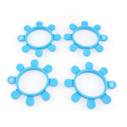 Set 4 rubber rim buggy...