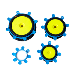 Kit 4 élastiques sangles de collage pneus buggy truggy 1/10 et 1/8