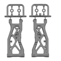Kit triangles suspension AVANT  buggy rc 1/10 Team Associated RC10B84 - OPTION CARBONE