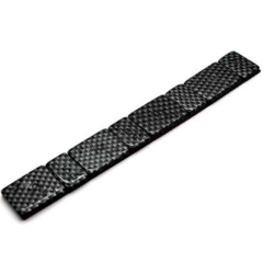 Ballastgewichten en balansgewichten voor RC-auto's, steps  - 5 en 10 gram - CARBON LOOK