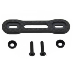 Support de fixation aileron Buggy et Truggy 1/8 - CARBONE