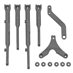 Kit supports châssis buggy RC 1/10 Team Associated RC10B84 - OPTION CARBONE