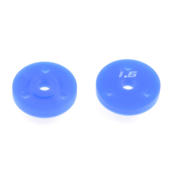 Set 2 shockdempers zuigers rc Buggy 1/10 Team Associated RC10B7 - 3 holes - 2x1.6mm - OPTIE REVOLUTION DESIGN