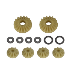 Set differentiel TANDWIELEN rc buggy 1/10 Team Associated RC10B7 - PLASTIC