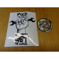 Autocollant 100X140 "Fuck...