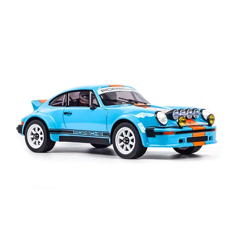 Rc auto 1/6 Porsche 934 TRACTION HOBBY - 4WD - Gulf Editie te koop belgie nederland rc winkel