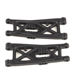 Kit triangles suspension AVANT buggy rc 1/10 Team Associated - OPTION CARBONE RC10B7 à vendre magasin modélisme belgique