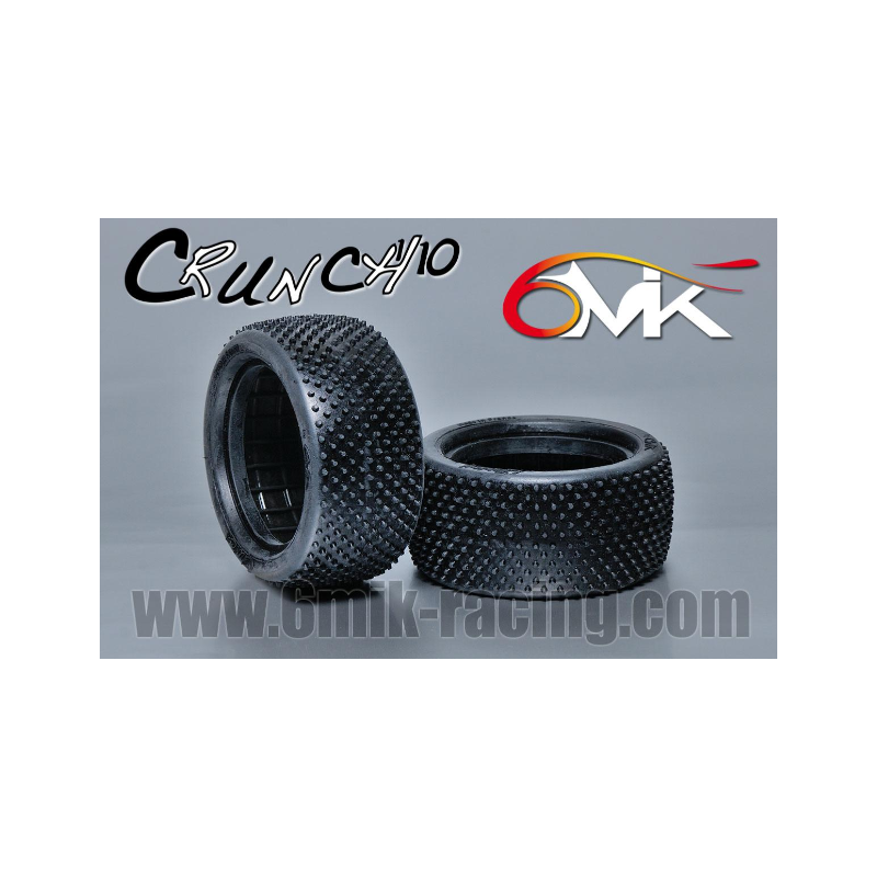 banden 1/10 6mik CRUNCH ACHTERAAN BUGGY 4X2 en 4X4 - CARPET te koop belgie