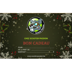 Cadeaubon Scooter Passion : verjaardag, Sinterklaars, Eindjaar cadeau, Sint Valentin, pensioen - A offrir rc winkel belgie