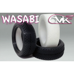 banden 1/10 6mik WASABI + INSERT VOORAAN BUGGY 4X4
