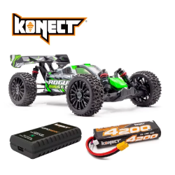 STARTER KIT RC auto Hobbytech Rogue Buggy V2.0 1/8  Elektrische - RTR - 4WD