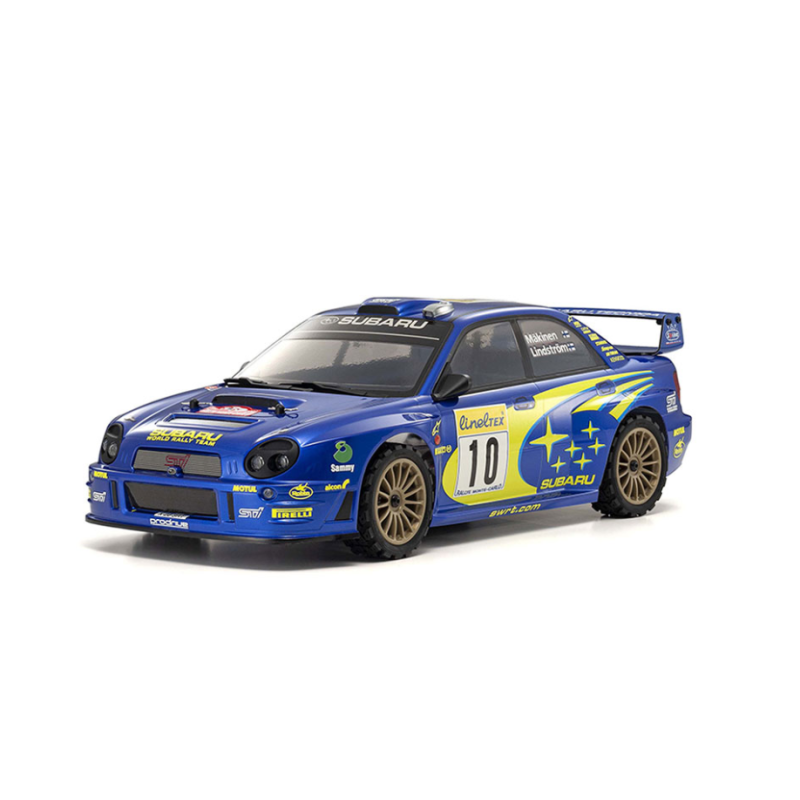 Voiture RC 1/10 KYOSHO Fazer Rally FZ02-R Subaru Impreza WRC 2002 à vendre magasin modélisme belglique