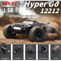 Monster Truck rc MJX Hyper GO 1/12 3S - 4WD - RTR - 12212
