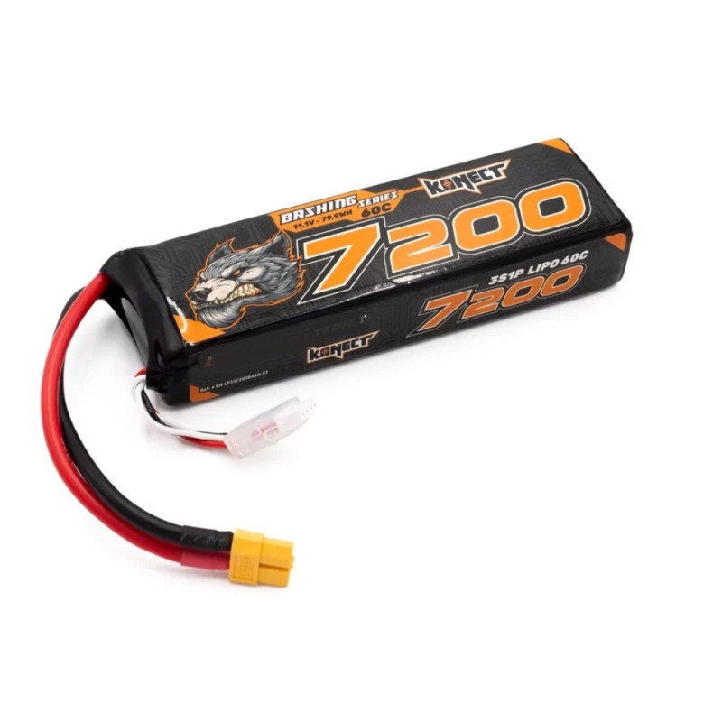 LIPO accu Batterij - LiPo 3S - 11.1V 7200mAh 60C - STICK - XT60 te koop belgie