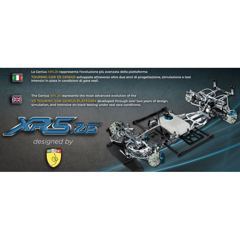 voiture radiocommandée 1/5 Genius XR5.26 belgique magasin modélisme