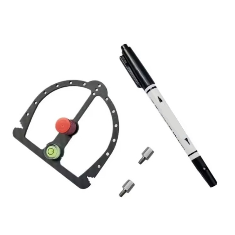 Outil de traçage pour découpe passage de roue carrosserie voiture rc