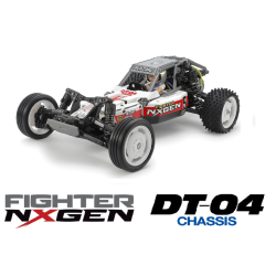 Tamiya DT-04 Buggy Fighter NXGEN KIT  58741 te koop belgie modelbouw winkel