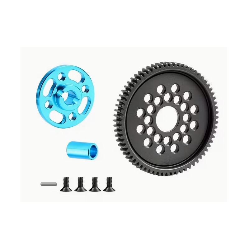 Kit couronne transmission 68 dents HIGH SPEED  - OPTION - 54500 ECO