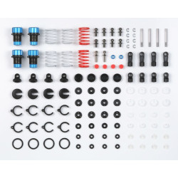 ALUMINIUM shockdempers set Tamiya TT-01E en chassis M - OPTION - 54000 te koop belgie modelbouw winkel belgie nederland