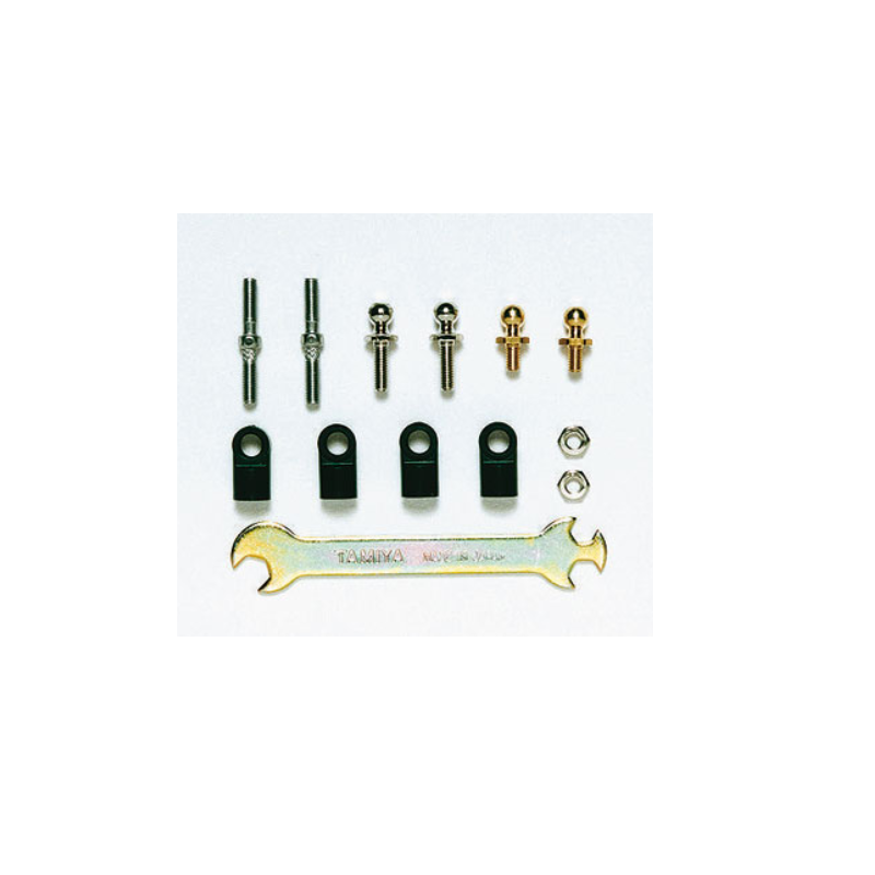 Kit biellettes de direction REGLABLES  TT-01, TT-01E - OPTION - 53672