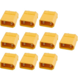 Kit 10 fiches connecteurs XT30 male