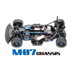 M-07 châssis tamiya 58647 disponible en Belgique chez Scooter Passion votre magasin spécialisé
